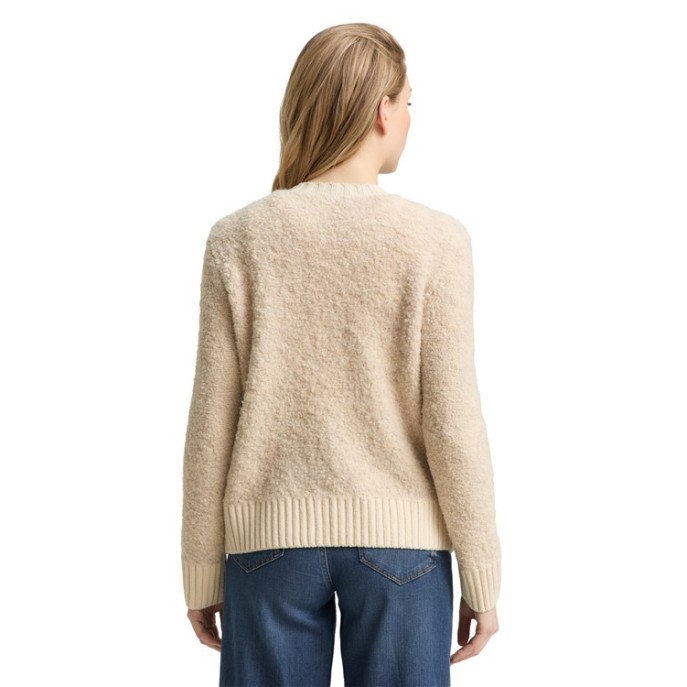 Tom Tailor vest boucle Zand